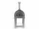 Fontana Margherita INOX - Horno de le&ntilde;a de exterior con carro
