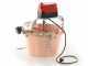 NuovaFac Cuoca Automatica - Caldero en cobre el&eacute;ctrico martillado para polenta base plana  9L - 24W