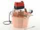 NuovaFac Cuoca Automatica - Caldero en cobre el&eacute;ctrico martillado para polenta base plana  9L - 24W