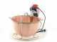 NuovaFac Cuoca Automatica - Caldero en cobre el&eacute;ctrico liso para polenta base redonda 9L - 24W