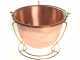NuovaFac Cuoca Automatica - Caldero en cobre el&eacute;ctrico liso para polenta base redonda 9L - 24W