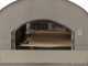 Seven Italy Persefone Antracite - Horno de le&ntilde;a de exterior con carro