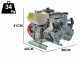 Motobomba de riego de gasolina Comet MTP P40/20 SC 4T - motor Honda GX120 - versi&oacute;n para &aacute;cidos y productos qu&iacute;micos