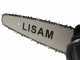 LISAM SG 22 - Electrosierra de bater&iacute;a 2 x 18V 2Ah - Espada de 25 cm