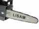 LISAM SG 22 - Electrosierra de bater&iacute;a 2 x 18V 2Ah - Espada de 25 cm