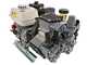 Motobomba de fumigaci&oacute;n de gasolina Comet  MTP P40/20 SC 4T - motor Honda GP 160 - versi&oacute;n para &aacute;cidos y productos qu&iacute;micos