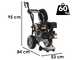 Hidrolimpiadora de gasolina AgriEuro Top-Line ZWD-K 15/280 - Motor Loncin  G390F