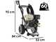 Hidrolimpiadora de gasolina profesional ZWD-K 15/280 -  310 bar - 900 l/h - Motor Honda GX390