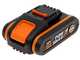 Worx WG908E - Podadora - Cortasetos con p&eacute;rtiga de bater&iacute;a multifunci&oacute;n - bater&iacute;a 20V 2Ah