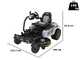 PROMO EGO Z6 ZERO TURN ZT4201E-S - Tractor cortac&eacute;sped de bater&iacute;a 56V/40Ah - Radio cero
