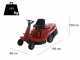 Minirider cortac&eacute;sped Line Plus 76 H con motor Loncin EURO 352