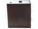 Rossofuoco Garden Color 80 Marrone - Horno de le&ntilde;a para empotrar