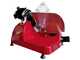 Berkel Pro Line XS25 Roja - Cortadora de fiambre con cuchilla de acero cromado de 250 mm