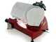 Berkel Pro Line XS25 Roja - Cortadora de fiambre con cuchilla de acero cromado de 250 mm