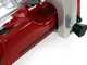 Berkel Pro Line XS25 Roja - Cortadora de fiambre con cuchilla de acero cromado de 250 mm
