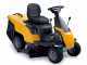 Tractor cortac&eacute;sped Rider Stiga COMBI 166 - Motor 224 cc - Ancho de corte 66 cm