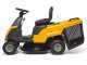 Tractor cortac&eacute;sped Rider Stiga COMBI 166 - Motor 224 cc - Ancho de corte 66 cm