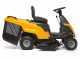 Tractor cortac&eacute;sped Rider Stiga COMBI 166 - Motor 224 cc - Ancho de corte 66 cm