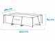 Intex Rectangular Frame 28273NP - 450x220x84 cm - Piscina rectangular