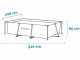 Intex Rectangular Frame 28271NP - 260x2160x65 cm - Piscina rectangular