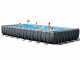 Intex Ultra XTR Frame 26378NP - Piscina desmontable + Kit Limpieza y Voleibol