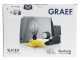 Graef G52EU Gris - Cortadora de fiambre con cuchilla de 170 mm