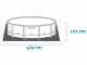 Intex Prisma Frame 26724NP - Piscina Redonda