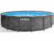 Intex Prisma Frame Greywood 26742NP - Piscina Redonda