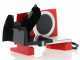 Graef SKS 100 TWIN  Roja - Cortadora de fiambre con cuchilla de 170 mm