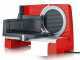 Graef SKS 100 TWIN  Roja - Cortadora de fiambre con cuchilla de 170 mm