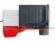 Graef SKS 100 TWIN  Roja - Cortadora de fiambre con cuchilla de 170 mm