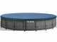 Intex Prisma Frame Greywood 26744NP - Piscina Redonda