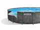 Intex Prisma Frame Greywood 26744NP - Piscina Redonda