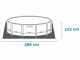 Intex Prisma Frame Greywood 26744NP - Piscina Redonda