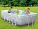 Intex Prisma Frame 26784NP - Piscina elevada + Bomba de filtro 45 W y Escalera