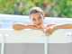Intex Prisma Frame 26788NP - 400x200x100 cm - Piscina elevada + Bomba de filtro 45 W y Escalera