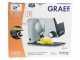 Graef SKS 321 SILVER GLASS - Cortadora de fiambre con cuchilla de 170 mm