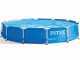 Intex Metal Frame 28212NP - &Oslash;366x76 cm - Piscina Redonda + Bomba de filtro 45 W