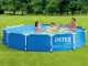 Intex Metal Frame 28212NP - &Oslash;366x76 cm - Piscina Redonda + Bomba de filtro 45 W