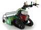 Lampacrescia MGM TTR886HD - Desbrozadora de Orugas con martillos - Honda GX390 Pendientes Fuertes