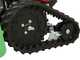 Lampacrescia MGM TTR886HD - Desbrozadora de Orugas con martillos - Honda GX390 Pendientes Fuertes
