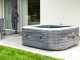 Intex Cuadrada Greystone Deluxe 28450EX - Piscina de hidromasaje spa