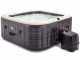 Intex Cuadrada Greystone Deluxe 28450EX - Piscina de hidromasaje spa