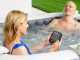 Intex Cuadrada Greystone Deluxe 28450NP - Piscina de hidromasaje spa