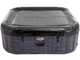 Intex Cuadrada Greystone Deluxe 28452EX - Piscina de hidromasaje spa