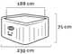 Intex Cuadrada Greystone Deluxe 28452NP- Piscina de hidromasaje spa