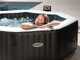 Intex Octogonal Jet &amp; Bubble Deluxe 28462EX - &Oslash;218x71 cm - Piscina de hidromasaje spa