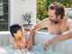 Intex Cuadrada Chevron Deluxe 28446EX - &Oslash;173x71 cm - Piscina de hidromasaje spa