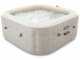 Intex Cuadrada Chevron Deluxe 28446EX - Piscina de hidromasaje spa