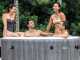 Intex Redonda Greywood Deluxe 28440EX - Piscina hidromasaje spa